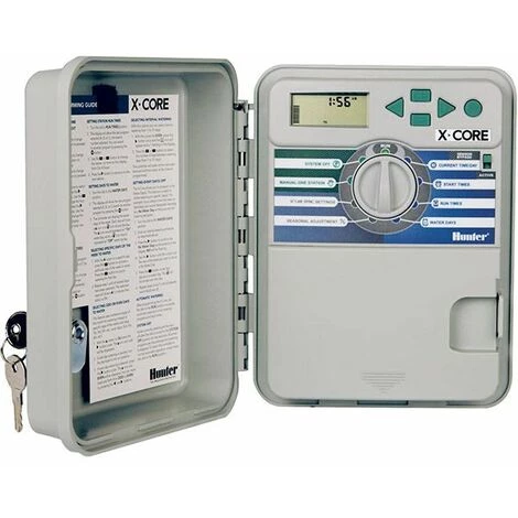 Programmateur Extérieur 6 Stations 3 Programmes - Xc-601-e - Hunter 3 Programmateur Extérieur 6 Stations 3 Programmes - Xc-601-e - Hunter