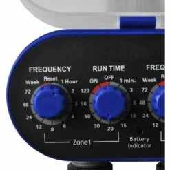 Minuterie D'arrosage Automatique électronique De Jardin Double Sortie VidaXL -Arrosage automatique Soldes 1737644 5