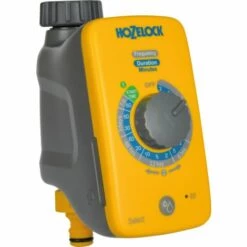 Programmateur D'arrosage Select Controller - HOZELOCK 2220 1240 - Garantie 2 Ans - Jaune