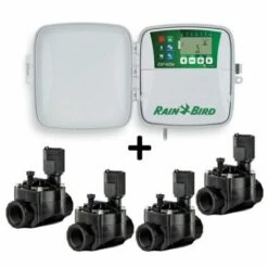 RAIN-BIRD Programmeurs D'irrigation ESP-RZXE4 Ext + 4 Solenoid 100HV Rain Bird