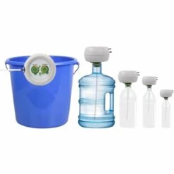 VidaXL Kit D'arrosage Intérieur Auto Goutte-à-goutte Avec Régulateur - Multicolore -Arrosage automatique Soldes 18799937 3