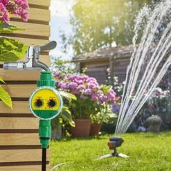 ASUPERMALL Minuterie D'Eau D'Irrigation, Minuterie D'Arrosage Automatique Programmable Electronique De Jardin -Arrosage automatique Soldes 19116433 3