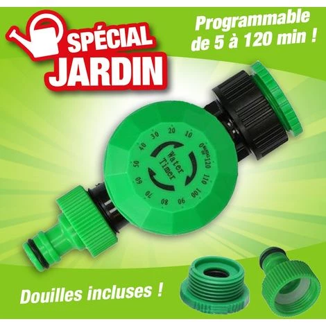 OUTIROR Minuterie D'arrosage 15x10cm Kinzo 3 OUTIROR Minuterie D'arrosage 15x10cm Kinzo