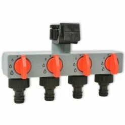 ASUPERMALL Minuterie Automatique D'irrigation Avec 4 Stations 3 V -Arrosage automatique Soldes 19681909 4