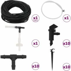 ASUPERMALL Kit D'arrosage Interieur Auto Goutte-a-goutte Avec Regulateur 9 ASUPERMALL Kit D'arrosage Interieur Auto Goutte-a-goutte Avec Regulateur -Arrosage automatique Soldes 22849224 3