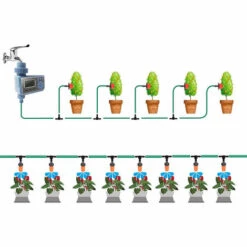 DEVENIRRICHE Minuterie D'arrosage Minuterie D'eau Numérique Programmable à Sortie Unique Minuterie De Tuyau En Mode Automatique Et Manuel , Contrôleur D'irrigation IP65 Pour Cour Extérieure, Jardin, Pelouses -Arrosage automatique Soldes 23762459 3