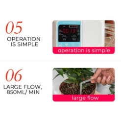 AUGIENB Irrigation Goutte à Goutte Intelligente De Système D'arrosage Automatique Intelligent Solaire USB -Arrosage automatique Soldes 24061619 5