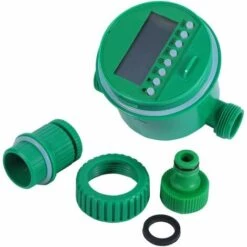 BEARSU Programmateur Arrosage Automatique Electrique Minuterie Avec Affichage Numérique Pour Jardin Pelouse (1pc) -Arrosage automatique Soldes 25029084 4