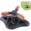 BEARSU Arroseur De Jardin Pour Cour, Système D'irrigation Rotatif à 360 Degrés, 36 Buses De Pulvérisation Intégrées à Trois Bras Pour Enfants -Arrosage automatique Soldes 25029143 1