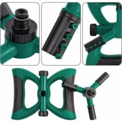 BEARSU Arroseur De Jardin, Système Irrigation De Pelouse, Arroseurs Automatiques D'eau De Jardinage Rotatifs à 360° Pour Pelouse Légumes Jeu Extérieur 10 BEARSU Arroseur De Jardin, Système Irrigation De Pelouse, Arroseurs Automatiques D'eau De Jardinage Rotatifs à 360° Pour Pelouse Légumes Jeu Extérieur -Arrosage automatique Soldes 25990905 4