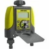 JARDIBRIC Programmateur D'arrosage 2 Voies Affichage Digital (2x1.5 AA) Vert Anis / Gris -Arrosage automatique Soldes 26594309 1