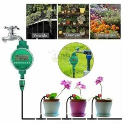 SUINGA Kit D'arrosage Goutte à Goutte Automatique Pour Pots Et Plantes 25 Mètres -Arrosage automatique Soldes 27210473 4