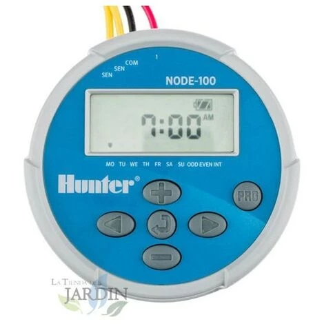 SUINGA Contrôleur D'irrigation à Batterie NODE100 Hunter 3 SUINGA Contrôleur D'irrigation à Batterie NODE100 Hunter