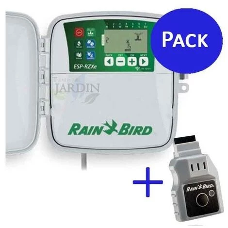 SUINGA Rain Bird RZX 6 Zones Extérieures + Contrôleur Wifi LNK 3 SUINGA Rain Bird RZX 6 Zones Extérieures + Contrôleur Wifi LNK
