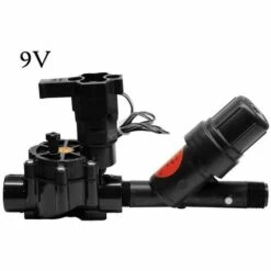 SUINGA Electrovanne 3/4" 9V LFV Bas Débit + Filtre Maille 3/4" 2 Bar