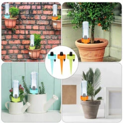 MERKMAK 12 Pcs Set D Arrosage Automatique Avec Controle De L Interrupteur Irrigateurs Paresseux Pour L Arrosage Des Plantes -Arrosage automatique Soldes 27331918 5