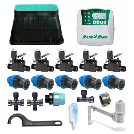 RAIN-BIRD Kit D'irrigation Rain Bird 5 Zone 24V 3 RAIN-BIRD Kit D'irrigation Rain Bird 5 Zone 24V