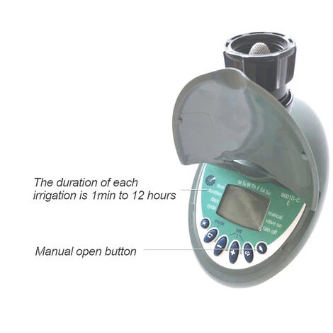 ASUPERMALL Automatique Programmateur Accueil Etanche Eau D'Arrosage Automatique Minuterie Eteint Irrigation Jardin Controleur D'Arrosage Mecanique 7 ASUPERMALL Automatique Programmateur Accueil Etanche Eau D'Arrosage Automatique Minuterie Eteint Irrigation Jardin Controleur D'Arrosage Mecanique – Image 5