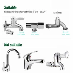 ASUPERMALL Robinet Programmable Flexible Minuterie Numerique Exterieur A Piles Systeme D'Arrosage Automatique Sprinkler Controleur D'Irrigation Avec 2 Outlet (Piles Non Incluses) 10 ASUPERMALL Robinet Programmable Flexible Minuterie Numerique Exterieur A Piles Systeme D'Arrosage Automatique Sprinkler Controleur D'Irrigation Avec 2 Outlet (Piles Non Incluses) -Arrosage automatique Soldes 27969520 4