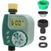 ASUPERMALL Numerique Programmable Programmateur Weatherproof Jardin Pelouse Robinet Tuyau Minuterie Automatique D'Irrigation Controleur 1 Sortie Leakpoof Cuivre Connecteur -Arrosage automatique Soldes 28059398 1