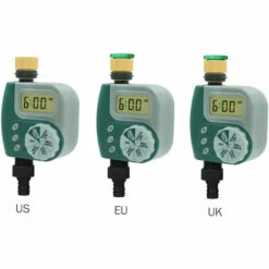 ASUPERMALL Numerique Programmable Programmateur Weatherproof Jardin Pelouse Robinet Tuyau Minuterie Automatique D'Irrigation Controleur 1 Sortie Leakpoof Cuivre Connecteur -Arrosage automatique Soldes 28059398 4
