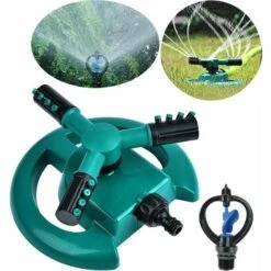 MALLOMNE Rotation Automatique De 360�� Des Arroseurs D'eau De T��te D'arroseur De Jardin D'arroseur De Pelouse