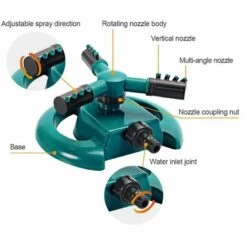 Betterlife Outils De Jardinage D'arrosage D'arrosage De Jardin D'arrosage De Jardin D'arrosage Automatique à Trois Broches Rotatif à 360 Degrés 8 Betterlife Outils De Jardinage D'arrosage D'arrosage De Jardin D'arrosage De Jardin D'arrosage Automatique à Trois Broches Rotatif à 360 Degrés -Arrosage automatique Soldes 30083055 3