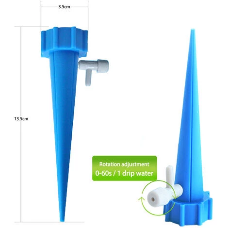 MERKMAK 6 Ensembles D Arrosage Automatique De Fleurs Reglable Vert 4 MERKMAK 6 Ensembles D Arrosage Automatique De Fleurs Reglable Vert – Image 2