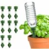 BETTERLIFE 8 Pack Spike Arrosage Automatique Des Plantes, Pots D'arrosage En Céramique, Arroseur Automatique De Plantes De Vacances Goutte à Goutte, Système D'arrosage D'irrigation