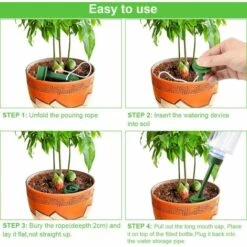 PERLE RARE 8 Pack Spike Arrosage Automatique Des Plantes, Pots D'arrosage En Céramique, Arroseur Automatique De Plantes De Vacances Goutte à Goutte, Système D'arrosage D'irrigation 9 PERLE RARE 8 Pack Spike Arrosage Automatique Des Plantes, Pots D'arrosage En Céramique, Arroseur Automatique De Plantes De Vacances Goutte à Goutte, Système D'arrosage D'irrigation -Arrosage automatique Soldes 30980703 3