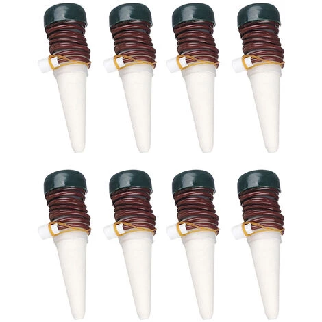 HAPPYSHOPPING Pack De 8 Arrosoir Automatique Pour Fleurs, Arrosoir Filaire Pour Fleurs, Dispositif D'infiltration D'eau 3 HAPPYSHOPPING Pack De 8 Arrosoir Automatique Pour Fleurs, Arrosoir Filaire Pour Fleurs, Dispositif D'infiltration D'eau