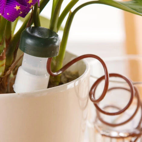 HAPPYSHOPPING Pack De 8 Arrosoir Automatique Pour Fleurs, Arrosoir Filaire Pour Fleurs, Dispositif D'infiltration D'eau 5 HAPPYSHOPPING Pack De 8 Arrosoir Automatique Pour Fleurs, Arrosoir Filaire Pour Fleurs, Dispositif D'infiltration D'eau – Image 3