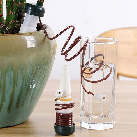 HAPPYSHOPPING Pack De 8 Arrosoir Automatique Pour Fleurs, Arrosoir Filaire Pour Fleurs, Dispositif D'infiltration D'eau 6 HAPPYSHOPPING Pack De 8 Arrosoir Automatique Pour Fleurs, Arrosoir Filaire Pour Fleurs, Dispositif D'infiltration D'eau – Image 4