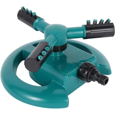 BEARSU Arroseur De Jardin Automatique Arroseur Rotatif 360° à 3 Bras Arrosage Irrigation De Pelouse Extérieur Pulvérisateur Économise D'eau Pour Gazon Pelouse Champs De Légumes Plantes 3 BEARSU Arroseur De Jardin Automatique Arroseur Rotatif 360° à 3 Bras Arrosage Irrigation De Pelouse Extérieur Pulvérisateur Économise D'eau Pour Gazon Pelouse Champs De Légumes Plantes