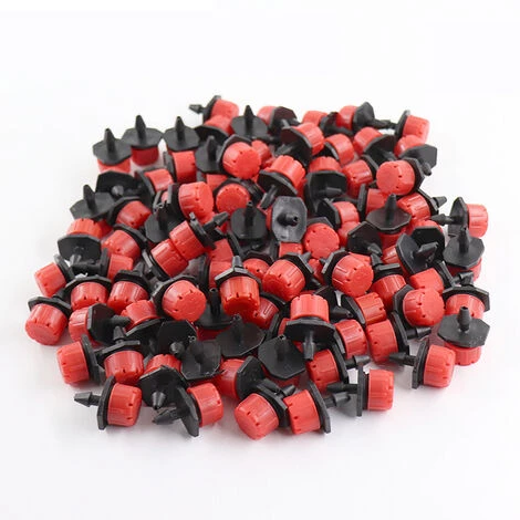 AIDUCHO La Micro-irrigation Arroseurs R¨¦glables Prenantes Des ¨¦metteurs 100pcs Goutteurs De L'eau 3 AIDUCHO La Micro-irrigation Arroseurs R¨¦glables Prenantes Des ¨¦metteurs 100pcs Goutteurs De L'eau