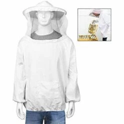 ABCRITAL Veste D'Apiculteur De Costume De Protection D'Apiculteur Avec Chapeau, Protection D'Abeille D'Apiculteur Professionnel