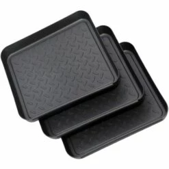 ABCRITAL Lot De 3 Étagères À Chaussures, Égouttoir À Chaussures En Plastique, Petit Tapis À Chaussures, Égouttoir, Plateau À Chaussures, Plateau À Chaussures, Égouttoir 35X27X3 Cm 11 ABCRITAL Lot De 3 Étagères À Chaussures, Égouttoir À Chaussures En Plastique, Petit Tapis À Chaussures, Égouttoir, Plateau À Chaussures, Plateau À Chaussures, Égouttoir 35X27X3 Cm -Arrosage automatique Soldes 34150201 5