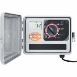 VidaXL Programmateur D'arrosage De Jardin - Blanc