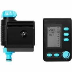 Programmateur D'Arrosage Automatique Minuteur LCD 1 Voie 1 Min - 4 H Hillvert - Gris, Rose -Arrosage automatique Soldes 35636717 3