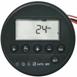 VidaXL Minuterie D’arrosage De Jardin Avec électrovanne - Noir -Arrosage automatique Soldes 35819791 4