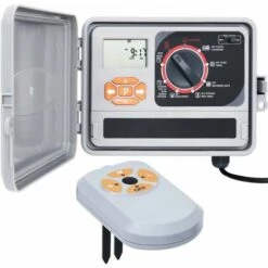 VidaXL Programmateur D'arrosage Du Jardin Avec Capteur D'humidité - Multicolore