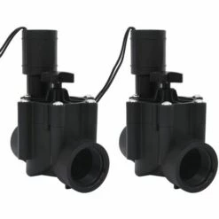 VidaXL Programmateur D'arrosage Du Jardin Avec 2 électrovannes - Multicolore -Arrosage automatique Soldes 35819829 5