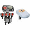 ASUPERMALL Minuterie D'arrosage Numerique 4 Stations Et Capteur D'humidite