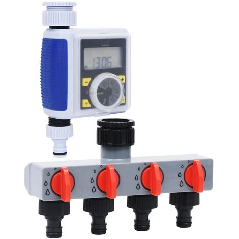 ASUPERMALL Minuterie D'arrosage Jardin Avec Sortie Et Distributeur D'eau 3 ASUPERMALL Minuterie D'arrosage Jardin Avec Sortie Et Distributeur D'eau