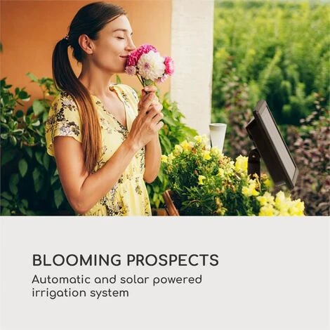 Blumfeldt Greenkeeper Système D'irrigation Solaire Panneau 1500 MAh 2l/mn 6 Blumfeldt Greenkeeper Système D'irrigation Solaire Panneau 1500 MAh 2l/mn – Image 4