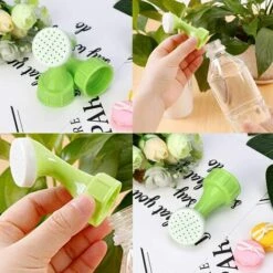 GDRHVFD 6 Pièces Arrosage Bouteille Buse Pour 3 Cm Bouteille Cap D'Arrosage Petit Arroseur Fournitures De Jardinage Pour L'Arrosage Précis De Vos Plantes Dispositif D'Arrosage Des Fleurs (Vert) 11 GDRHVFD 6 Pièces Arrosage Bouteille Buse Pour 3 Cm Bouteille Cap D'Arrosage Petit Arroseur Fournitures De Jardinage Pour L'Arrosage Précis De Vos Plantes Dispositif D'Arrosage Des Fleurs (Vert) -Arrosage automatique Soldes 45970965 5