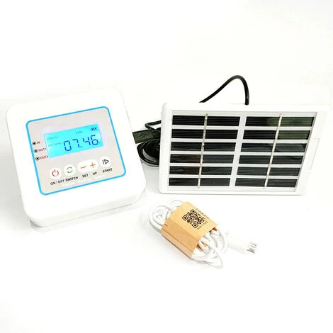 ASUPERMALL Digital Led Disposition Du Timer Du Timer De L'eau De Triste D'arrier Intelligent Avec Paneau Solaire Pour Systeme D'eau En Jardin Automatique, Multicolor, 2 3 ASUPERMALL Digital Led Disposition Du Timer Du Timer De L'eau De Triste D'arrier Intelligent Avec Paneau Solaire Pour Systeme D'eau En Jardin Automatique, Multicolor, 2