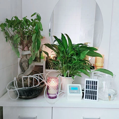 ASUPERMALL Digital Led Disposition Du Timer Du Timer De L'eau De Triste D'arrier Intelligent Avec Paneau Solaire Pour Systeme D'eau En Jardin Automatique, Multicolor, 2 5 ASUPERMALL Digital Led Disposition Du Timer Du Timer De L'eau De Triste D'arrier Intelligent Avec Paneau Solaire Pour Systeme D'eau En Jardin Automatique, Multicolor, 2 – Image 3