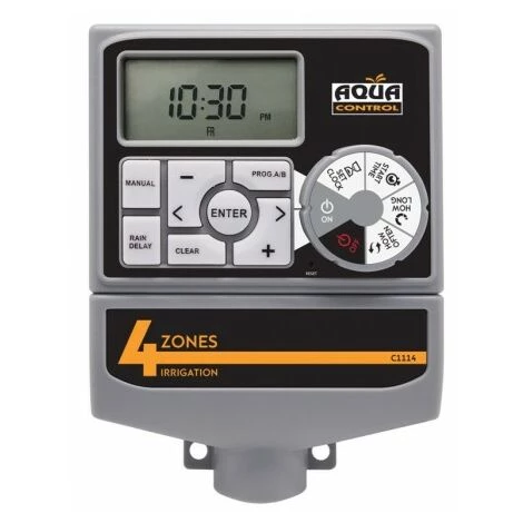 AQUACONTROL Programmatore Di Irrigazione 4 Stazioni 3 AQUACONTROL Programmatore Di Irrigazione 4 Stazioni