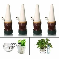 SystèMe D'Arrosage De Jardin Abreuvoir Automatique De Plantes De Vacances Abreuvoir De Plantes D'IntéRieur SystèMe D'Arrosage Pour Plantes 11*3cm Fontainebleau 10Pcs -Arrosage automatique Soldes 47206984 4